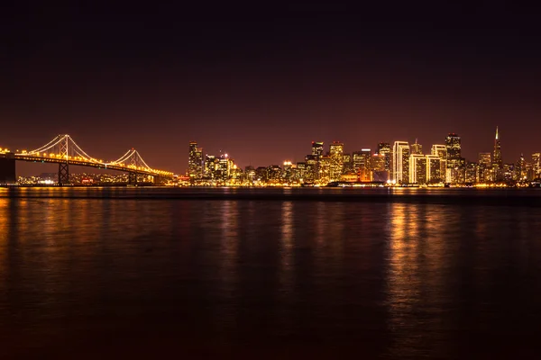 San Francisco di notte — Foto Stock