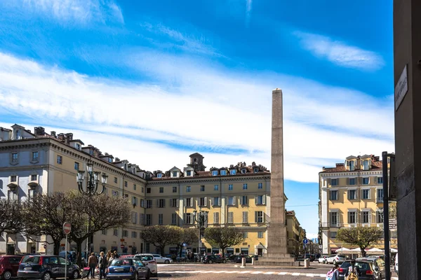 L'Obelisco di Piazza Savoia, Torino — Foto Stock