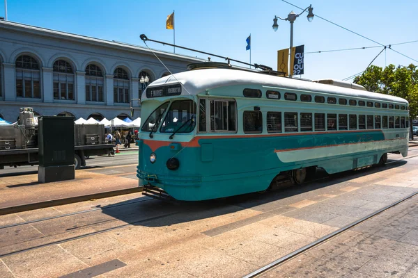 Tramwaj w san francisco — Zdjęcie stockowe