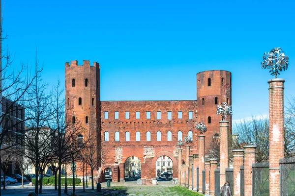 I Torri Palatini a Torino — Foto Stock