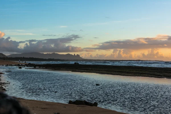 Gryningen på Lihue, Kauai, Hawaii — Stockfoto