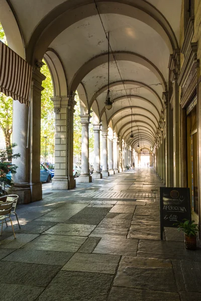 Pasáž v Turíně, Itálie — Stock fotografie