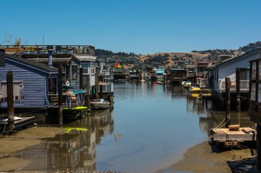 Yüzen Sausalito, California