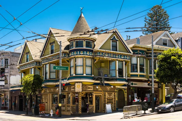 Хайт і масонської San Francisco, Каліфорнія — стокове фото