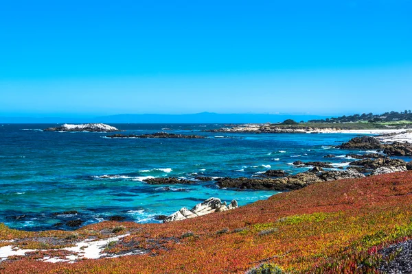 The ocean along the Monterey coast, California — Stock Photo, Image