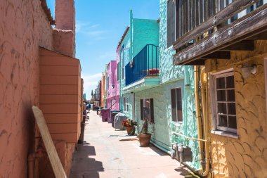 Capitola, Kaliforniya'da bir sokak görünümü
