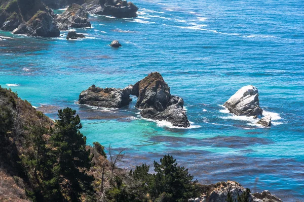La côte le long de Big Sur, Californie — Photo