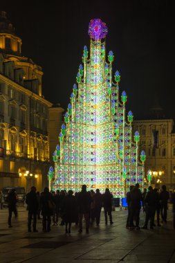 Noel ağacı Torino, İtalya
