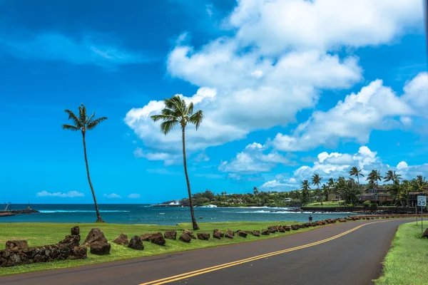 Vista de la bahía de Kukuiula en Maui, Hawai — Foto de Stock