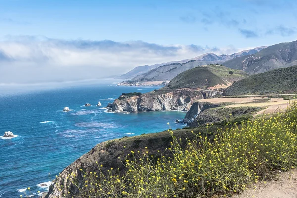 The coast along Big Sur, California — Stock Photo, Image