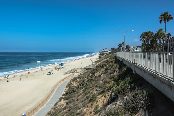 カールスバッドの砂のビーチ、カリフォルニア州 — ストック写真