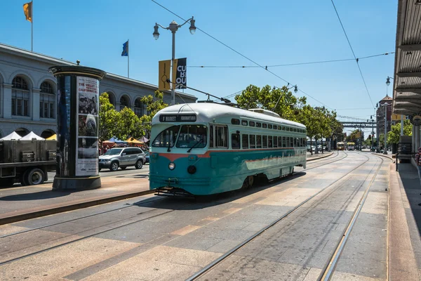 Spårvagn i San Francisco — Stockfoto