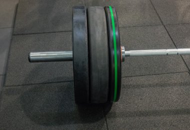 Halter mat bir fitness merkezi