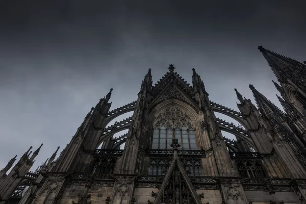 Catedral de Colônia contra o céu na Alemanha — Fotografia de Stock