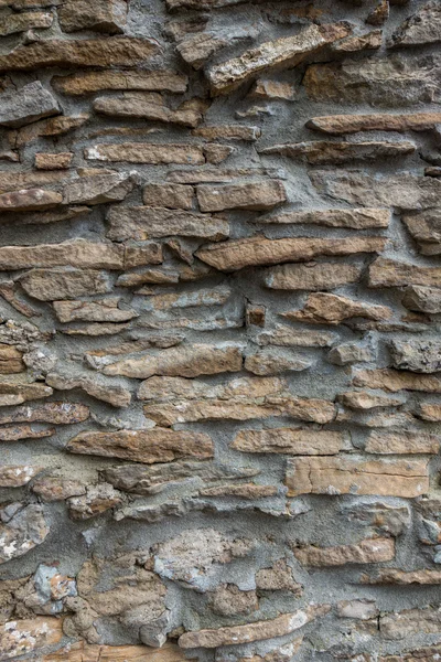 Сіра старовинна кам'яна стіна — стокове фото