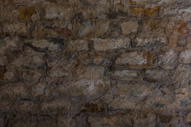 Gri und eski taş duvar