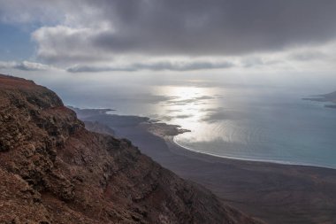 La Grasiosa, Kanarya Adaları 'ndaki manzara