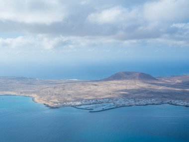 La Grasiosa, Kanarya Adaları 'ndaki manzara