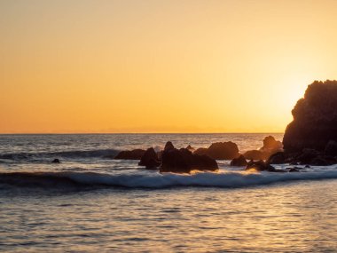 Lanzarote Adası, Kanarya Adaları 'ndaki Deniz Burnu .