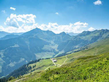 Tyrol, Avusturya 'daki manzara manzarası .