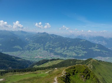 Tyrol, Avusturya 'daki manzara manzarası .