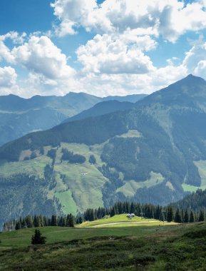 Tyrol, Avusturya 'daki manzara manzarası .