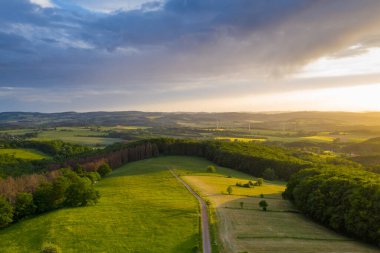 Almanya 'da hava aracı manzarası .