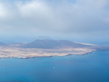La Grasiosa, Kanarya Adaları 'ndaki manzara