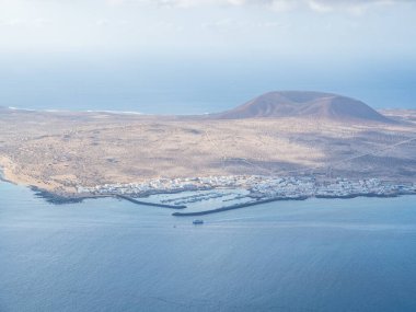 La Grasiosa, Kanarya Adaları 'ndaki manzara
