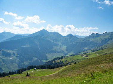Tyrol, Avusturya 'daki manzara manzarası .