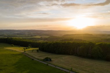 Almanya 'da hava aracı manzarası .