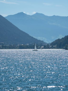 Tyrol, Avusturya 'daki Achensee Gölü .