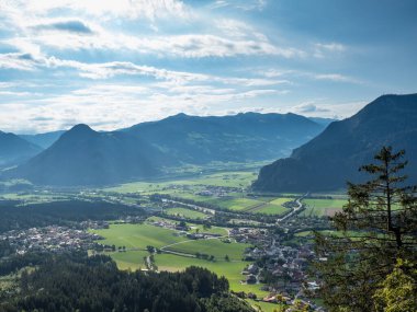 Tyrol, Avusturya 'daki manzara manzarası .