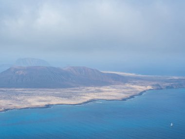 La Grasiosa, Kanarya Adaları 'ndaki manzara