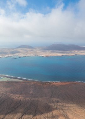 La Grasiosa, Kanarya Adaları 'ndaki manzara