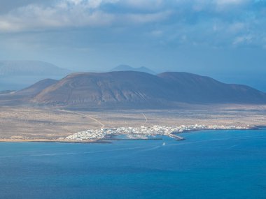 La Grasiosa, Kanarya Adaları 'ndaki manzara