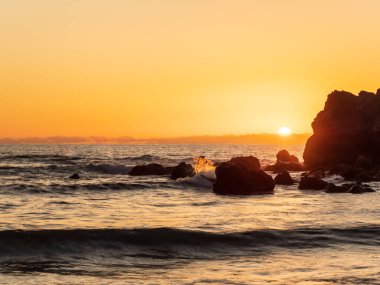 Lanzarote Adası, Kanarya Adaları 'ndaki Deniz Burnu .