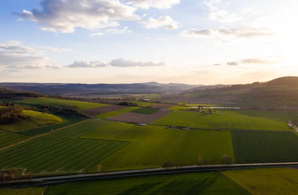 View Drone Landscape Germany — Stock Photo, Image