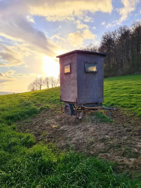 Landschaften Bei Sonnenschein Deutschland — Stockfoto