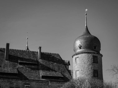 Almanya 'daki eski Hehlen kalesi.