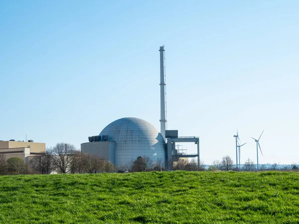 Cupola Del Reattore Nucleare Della Centrale Nucleare — Foto Stock