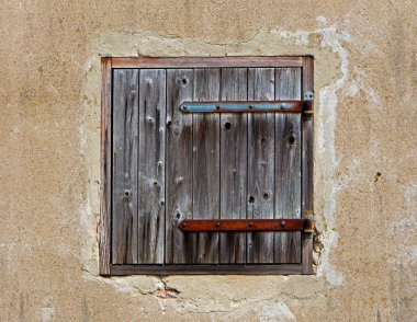 Ev eski beton duvar çekim