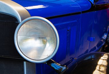 eski araba parçası yakın çekim