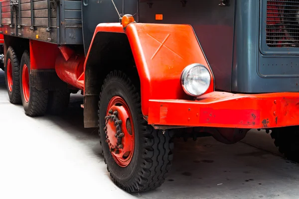 Detail des alten Lastwagens aus nächster Nähe — Stockfoto