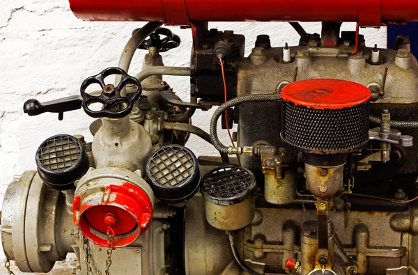 Mechanical parts of old  engine — Stock Photo, Image