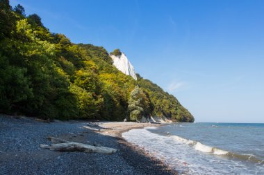 Almanya'da Rügen Adası ada buzlu