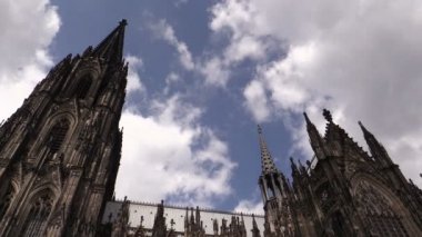 Köln Katedrali gökyüzü Köln, Almanya