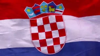 Hırvatistan bayrağı gökyüzü Rüzgar