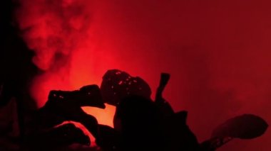 Sis ve gece aydınlatma bitkilerde