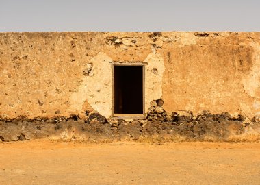 Eski sömürge binaları Casa de los Coroneles La Oliva Fue Tarih içinde